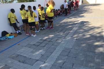 Jornada de convivencia deportiva en El Goro (Foto TA)